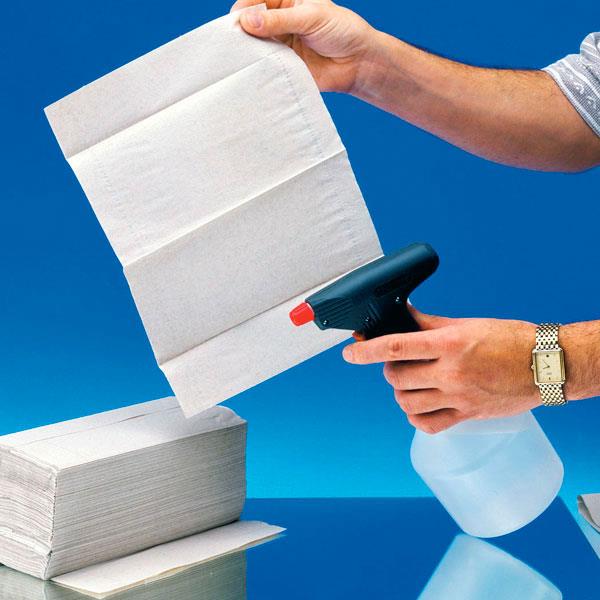 servoprax GmbH Papierhandtücher 25x22cm 2-lag. AP 15x270 Tücher Interfold hochweiß