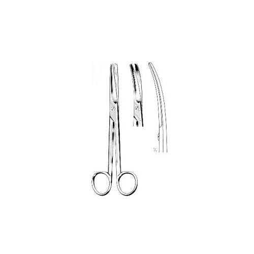 VEHU-MEDICAL Chirurgische Schere Mayo 14,5cm gebogen st/st