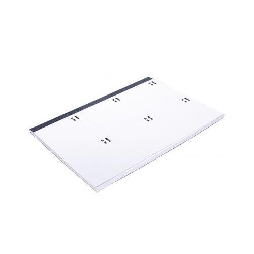 Ersatzblock für Medikamententablett Langenau, mit 50 Blatt