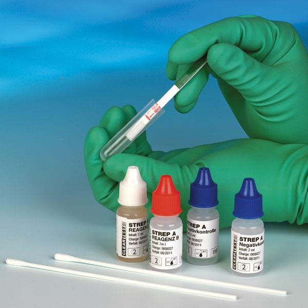 servoprax GmbH Cleartest Strep A-Test AP 10 Antigen-Test Streptok. Gr.A