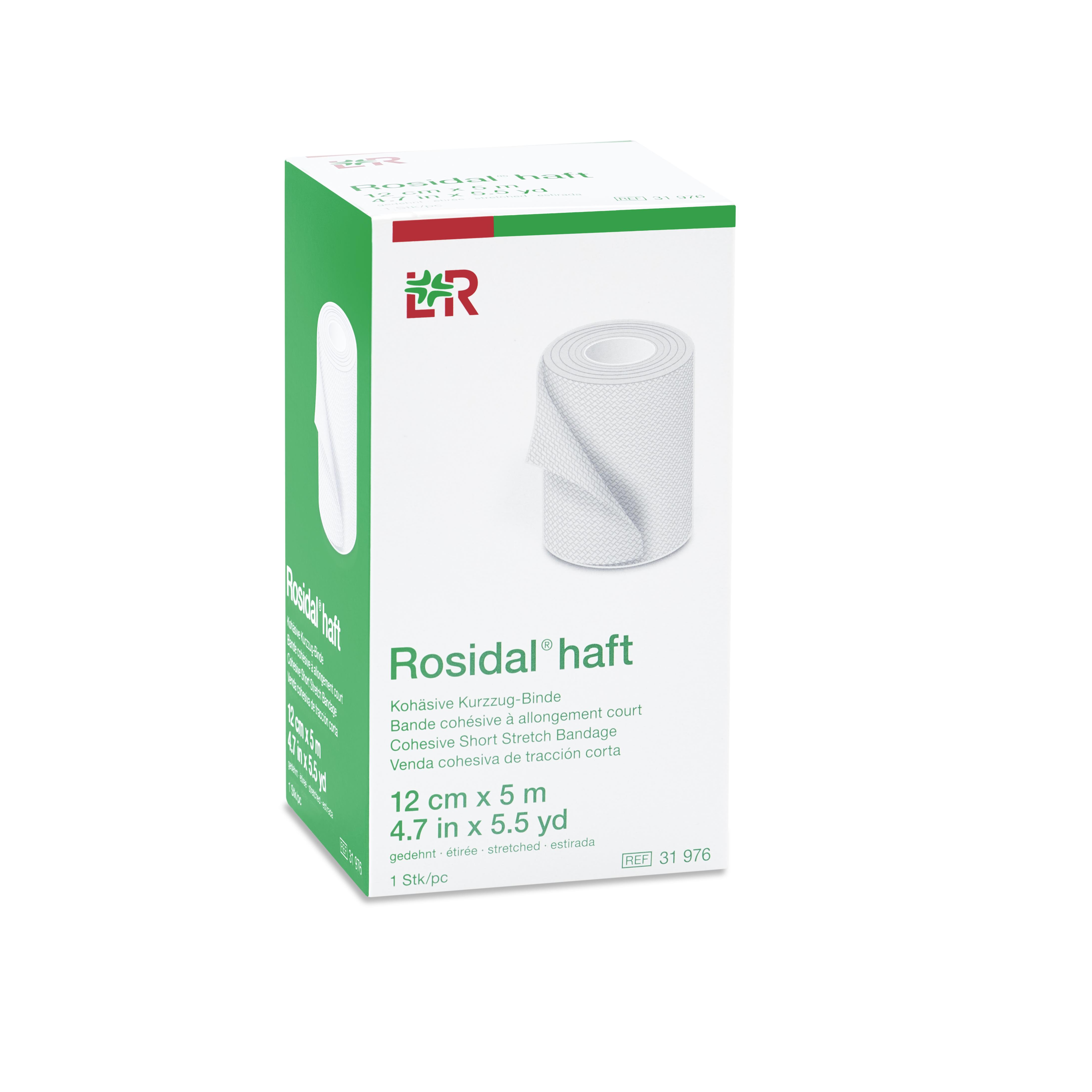 Lohmann & Rauscher International GmbH & Co. KG Rosidal haft Kohäsive Kurzzugbinde 12cm x 5m, einzeln verpackt - Bild 4