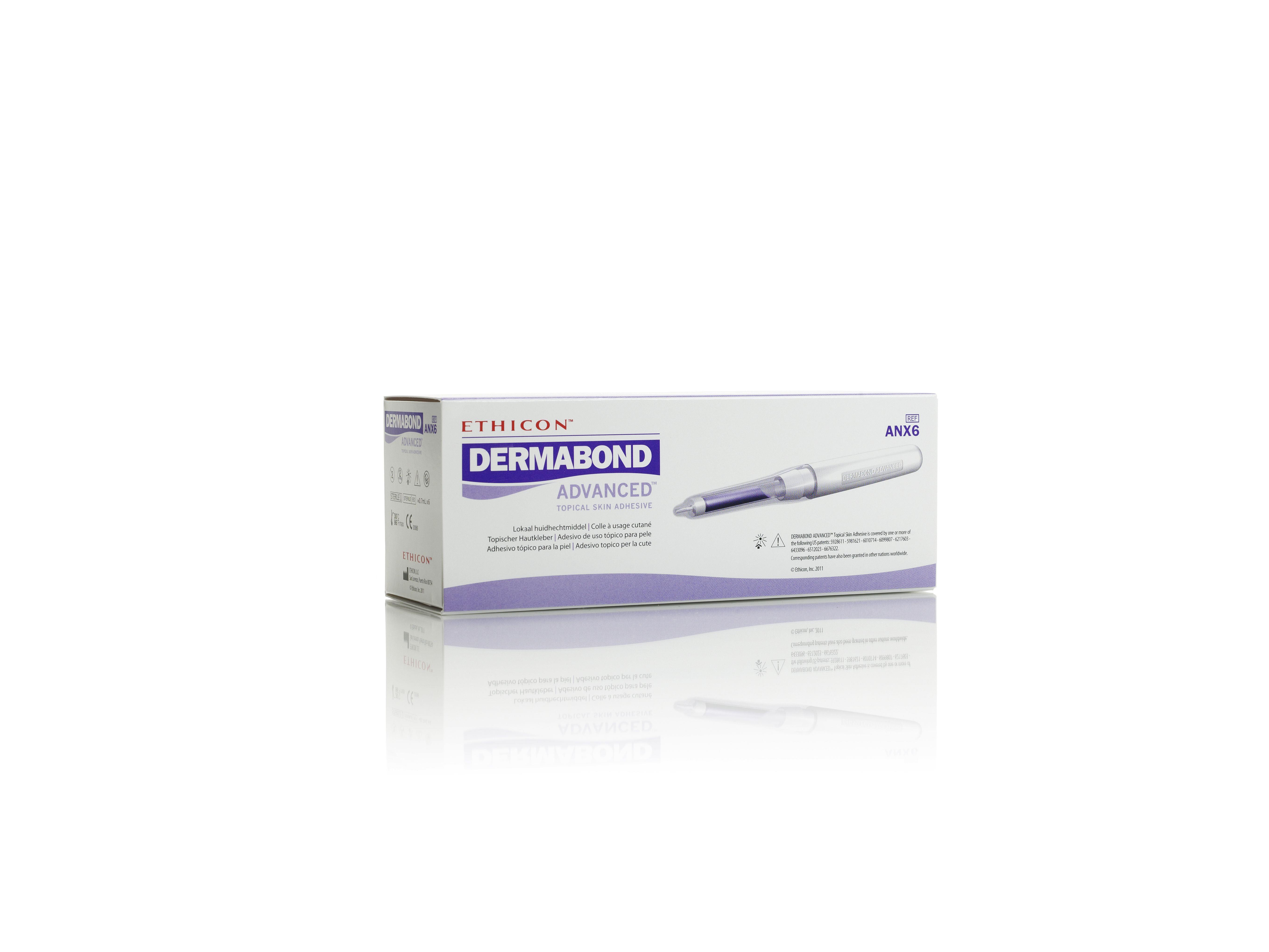 Ethicon, LLC Dermabond Advanced topischer Hautkleber AP 6 Ampullen mit je 0,7ml, steril