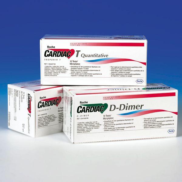 Cardiac D-Dimer Teststr. f. Cobas h 232 AP 10 zur quantitativen Bestimmung