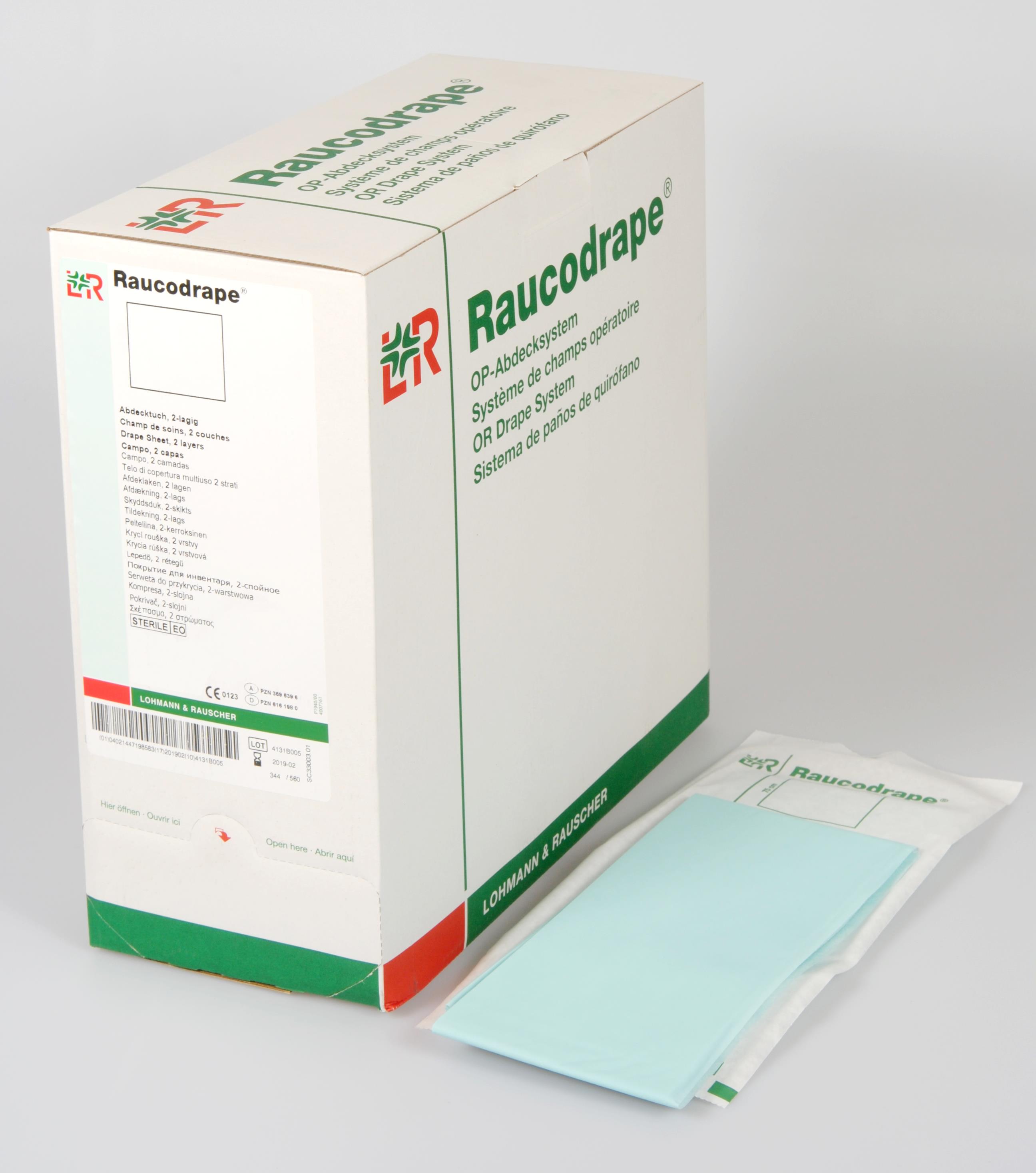 Lohmann & Rauscher International GmbH & Co. KG Raucodrape PRO OP Abdecktuch 2-lagig, 150x180cm, steril, 13 Stk