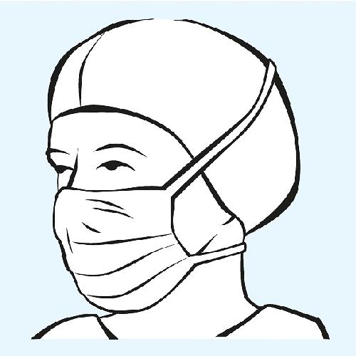Paul Hartmann AG Foliodress mask Comfort perfect grün AP 50 f. normal empfindliche Haut