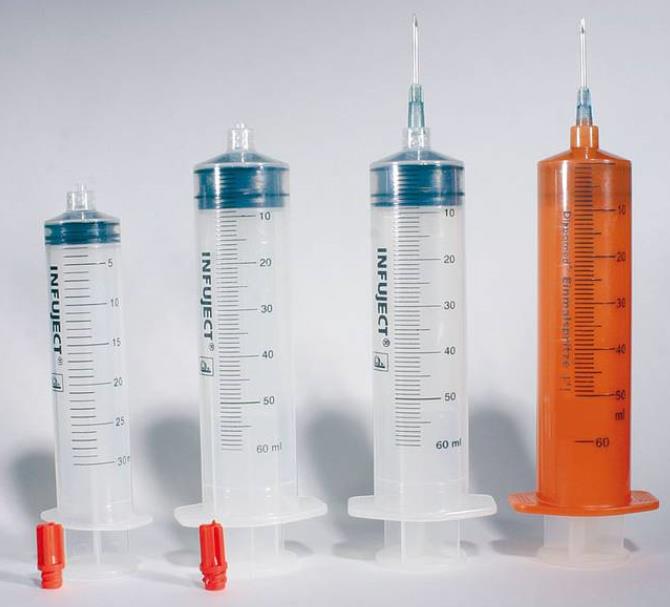 Dispomed Infuject 30ml o. Kanüle AP 100 Pumpenspritze f. Fresenius