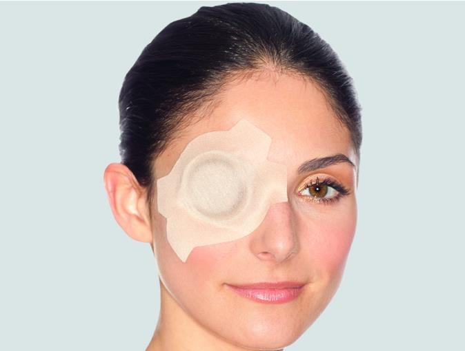 Pro-ophta Augenverband D 72x100mm, 1 Stück