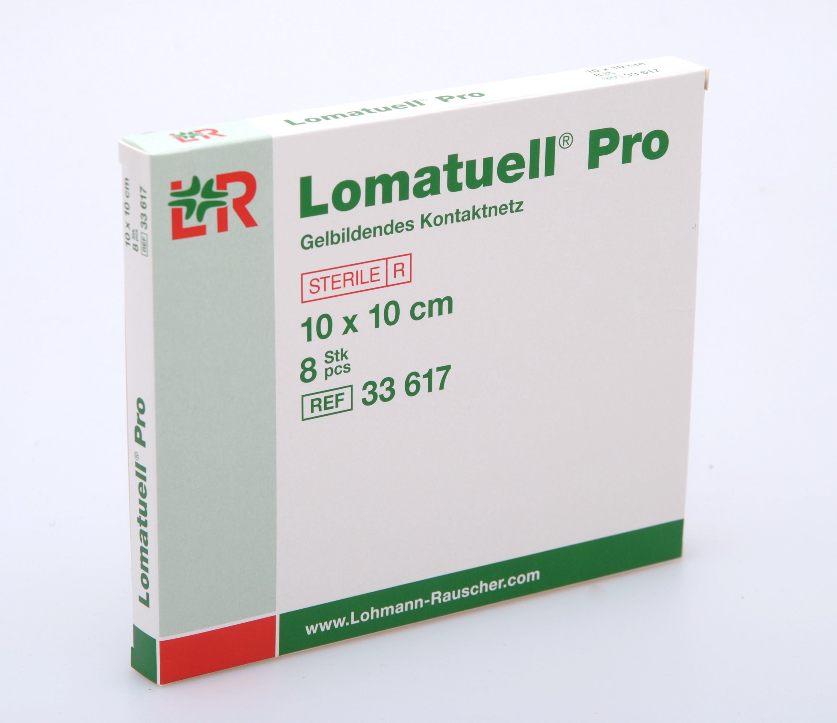 Lohmann & Rauscher International GmbH & Co. KG Lomatuell Pro gelbildendes Kontaktnetz steril, 10x10cm, 8 Stück - Bild 2