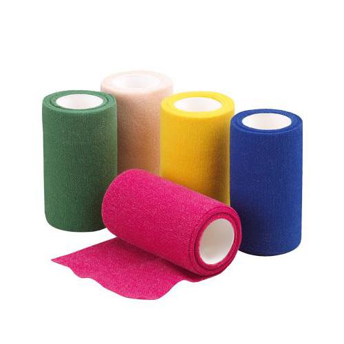 Askina Haft Color 8cm x 20m blau, kohäsive Fixierbinde