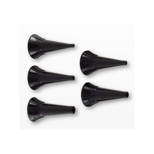 RIESTER Einmal-Ohrtrichter 2,5mm, schwarz AP 100 f. ri-scope,pen-scope/ri-mini