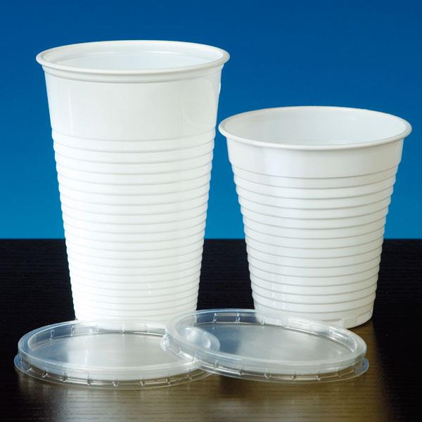 Universalbecher 200 ml weiß AP 3000 sog. Cola-Becher