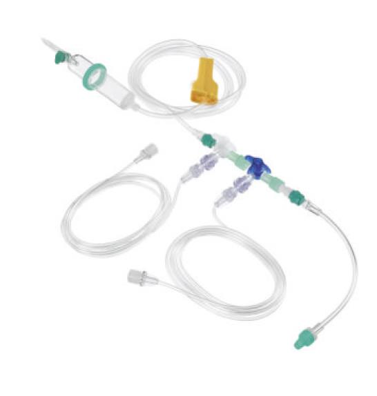B. Braun Melsungen AG ProSet Intrafix SafeSet 2-fach AP 50 2xDiscofix + 2 Anschlussleitungen