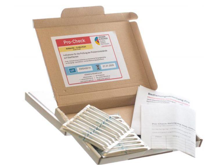 HÜCKER&HÜCKER GMBH Proteintest ProCheck-Indikatoren PK 50 Schnelltest zur Proteinbestimmung