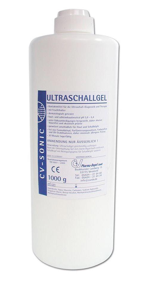 C+V PHARMA DEPOT GMBH CV-Sonic Ultraschallgel 1 Ltr.