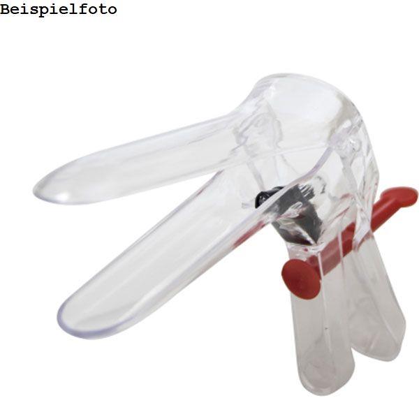 CHANGZHOU HUANKANG MEDICAL DEVICE CO., LTD E-Vaginalspekulum Gr.S klein PK 100 24mm Durchmesser, blau