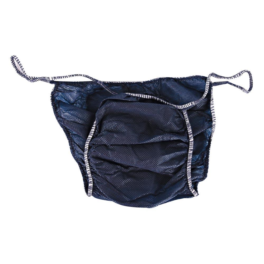 FRANZ MENSCH GMBH D-86922 Einweg-Slip Man für Männer, dunkelblau AP 10x100 aus Polypropylen