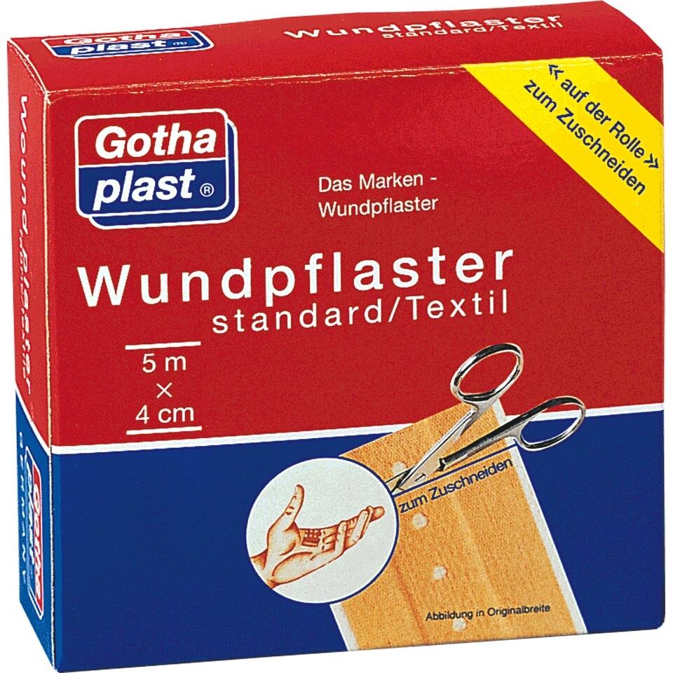 GOTHAPLAST Gothaplast Wundpflaster sensitiv 5mx4cm