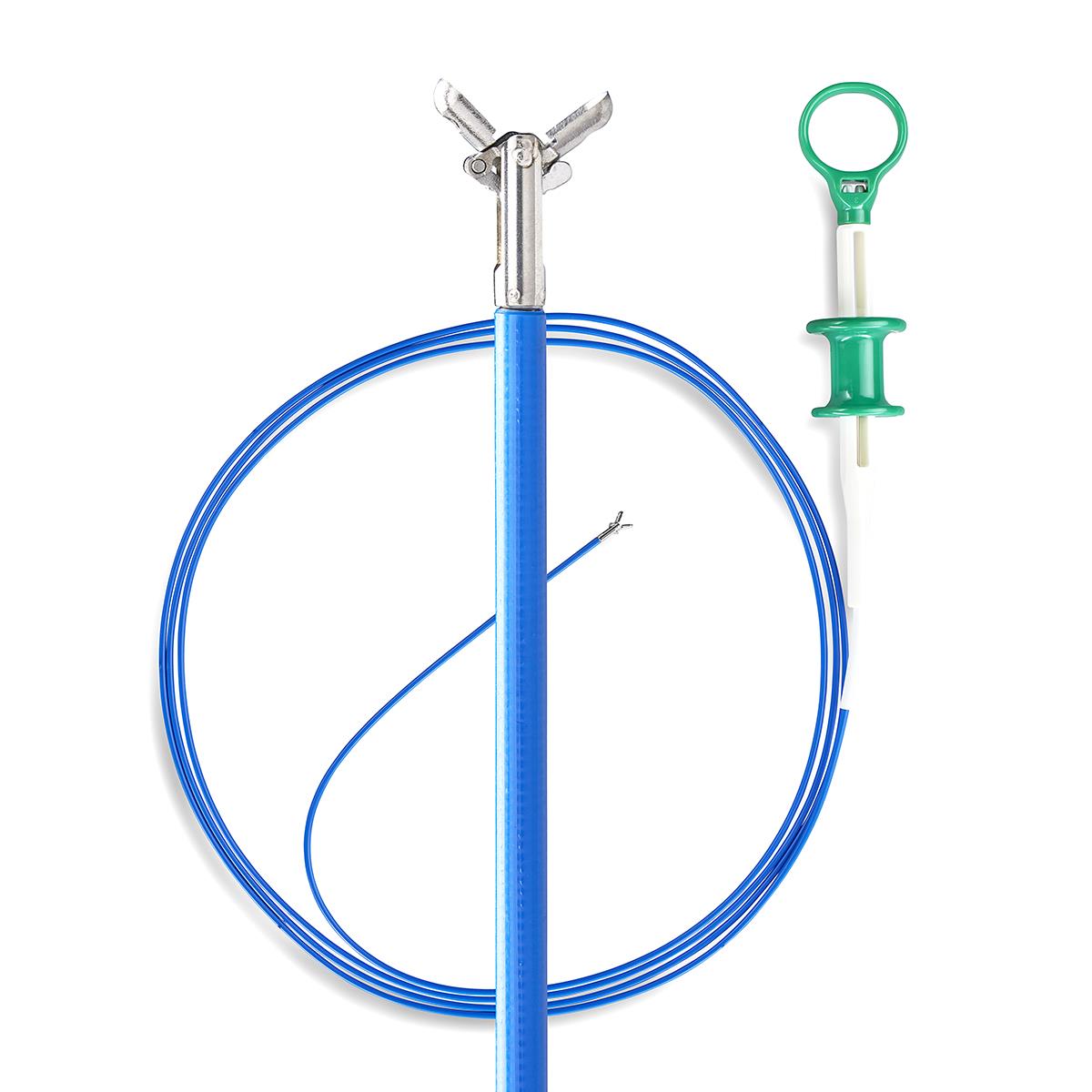 Key Surgical LLC Einweg-Biopsiezange Ø2,3mm, 230cm Länge PK 10 ovale Löffel, beschich.,ohne Dorn