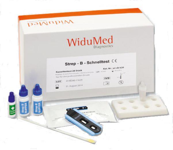 WERNER WiduMed Strep B Kassettentest AP 20
