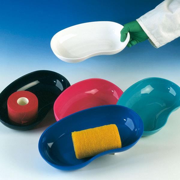 Farbige Nierenschale Kunststoff 250mm pink, bis 130°C autoclavierbar