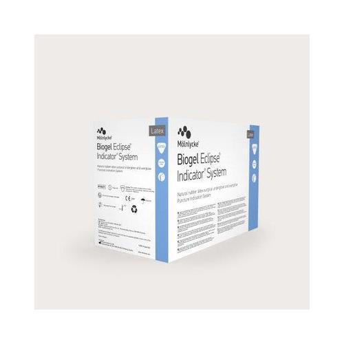 Biogel Eclipse Indicator OP-Hd. Gr.8,5 AP 50 puderfrei, steril Doppelhdsystem