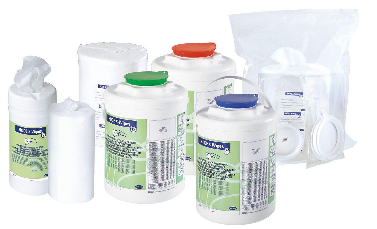 Paul Hartmann AG BODE X-Wipes Vliesrolle z. Desinfek AP 6 Rollen à 90 Einzeltücher 20x38cm