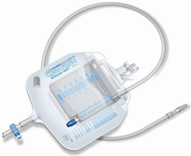 Uromed Kurt Drews KG Cystobag Urimeter 400ml AP 10 geschlossenes Urinmess-System