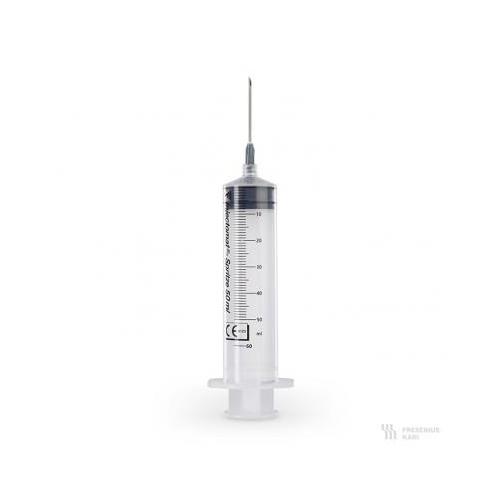 Injectomat-Spritze 50/60ml AP 100 mit Kanüle 1,8x40mm, LL