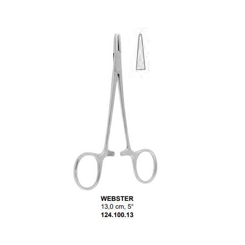 VEHU-MEDICAL Nadelhalter Webster 13cm glattes Maul
